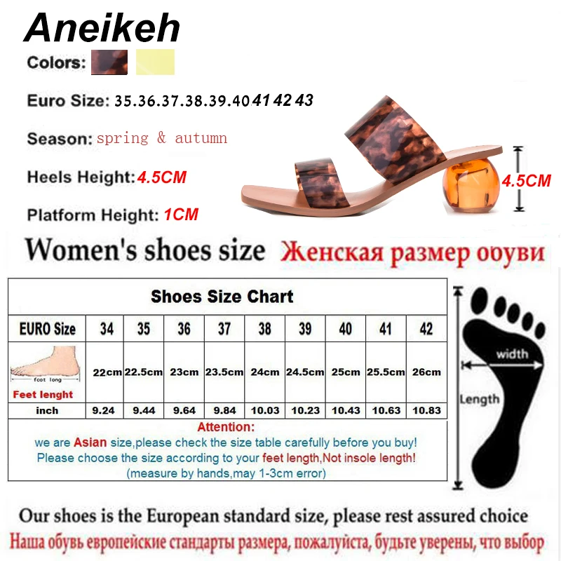 Aneikeh/ г.; модная обувь в римском стиле из ПВХ с леопардовым принтом; женские Босоножки на каблуке с открытым носком; Классические босоножки на высоком каблуке с круглым носком; женские туфли-лодочки