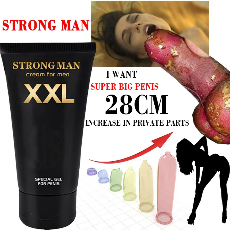 Мужской крем для увеличения пениса t увеличивает рост прочность эрекции гель