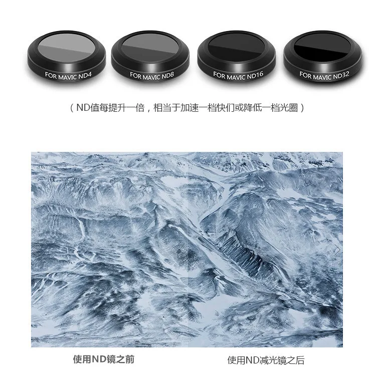 DJI Mavic Pro YULAI фильтр UV Nd4 8-16 32 Cpl поляризованные линзы ультра-светильник Светоотражающие линзы