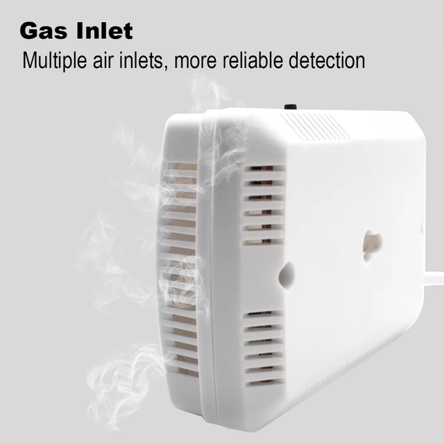 220V Gas Leak Detector 85db Propane Butane Methane Natural Gas Safe Alarm Sensor New Arrival - Image 6