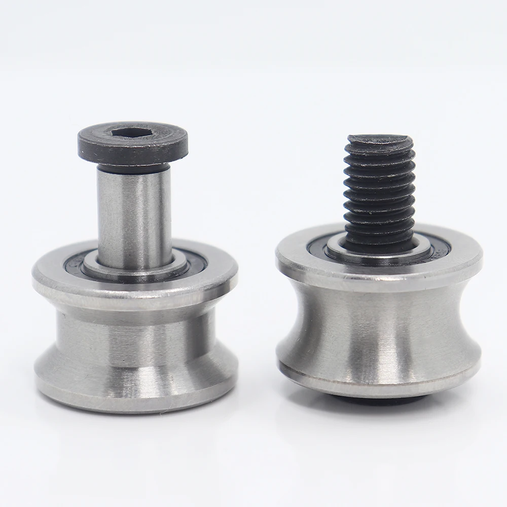 5 teile/los U22/T22 + M8 Schraube 8x22,5x14,5x13,5mm Lager Stahl Rillenkugellager sporen Walking Führungsschiene Lager – Detail 4