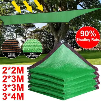 

Anti-UV 8 Pin Sunshade Net Outdoor Garden Sunscreen Cloth Car Sunblock Shade Cover Plant Greenhouse Cover 90% Shading Rate