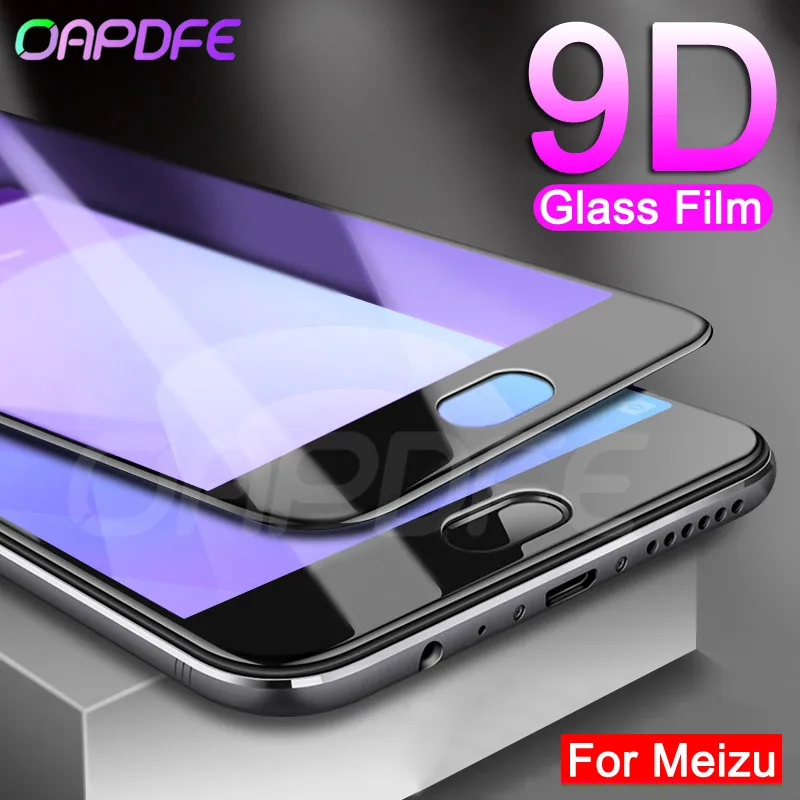 

9D Protective Glass on the For Meizu M8 Lite M6S M6T M5S M5C V8 Pro M8 M6 M5 Note Screen Protector Tempered Glass Film Case