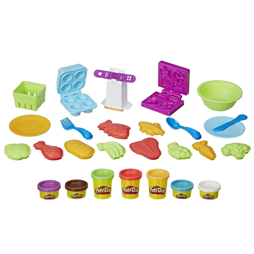 Набор игровой PLAY-DOH Hasbro Готовим обед E1936EU6 | Игрушки и хобби