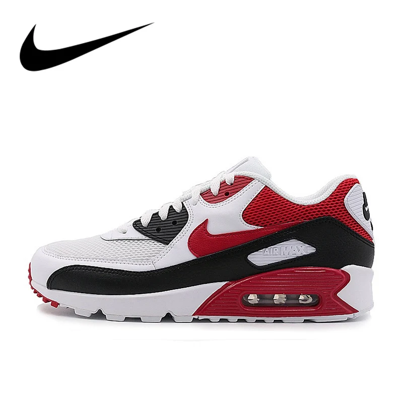 Оригинальные женские кроссовки для бега от NIKE AIR MAX 90, противоударные, износостойкие, дышащие, низкие, уличные кроссовки 537384