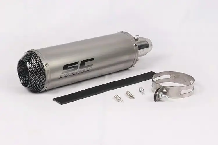 Мотоцикл выхлопной Akrapovic Echappement Moto Universel SC выхлопная труба дБ убийца питбайк для R6 K6 Z650 CBR1000 GSXR650 MSX125
