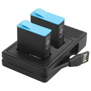 

2 Channel Battery Charger for GoPro HERO 9 Black with Type C Charging Cable 2-channel Battery Charger for Gopro Hero 9