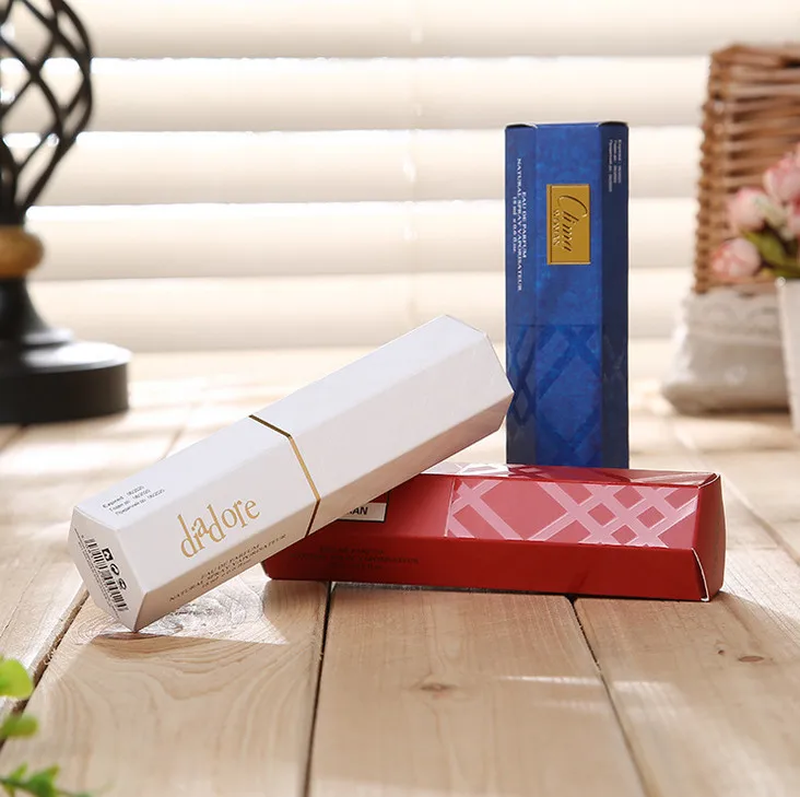  Custom printed foldable empty cosmetic cream paper box for skincare packaging/ essential oil packag