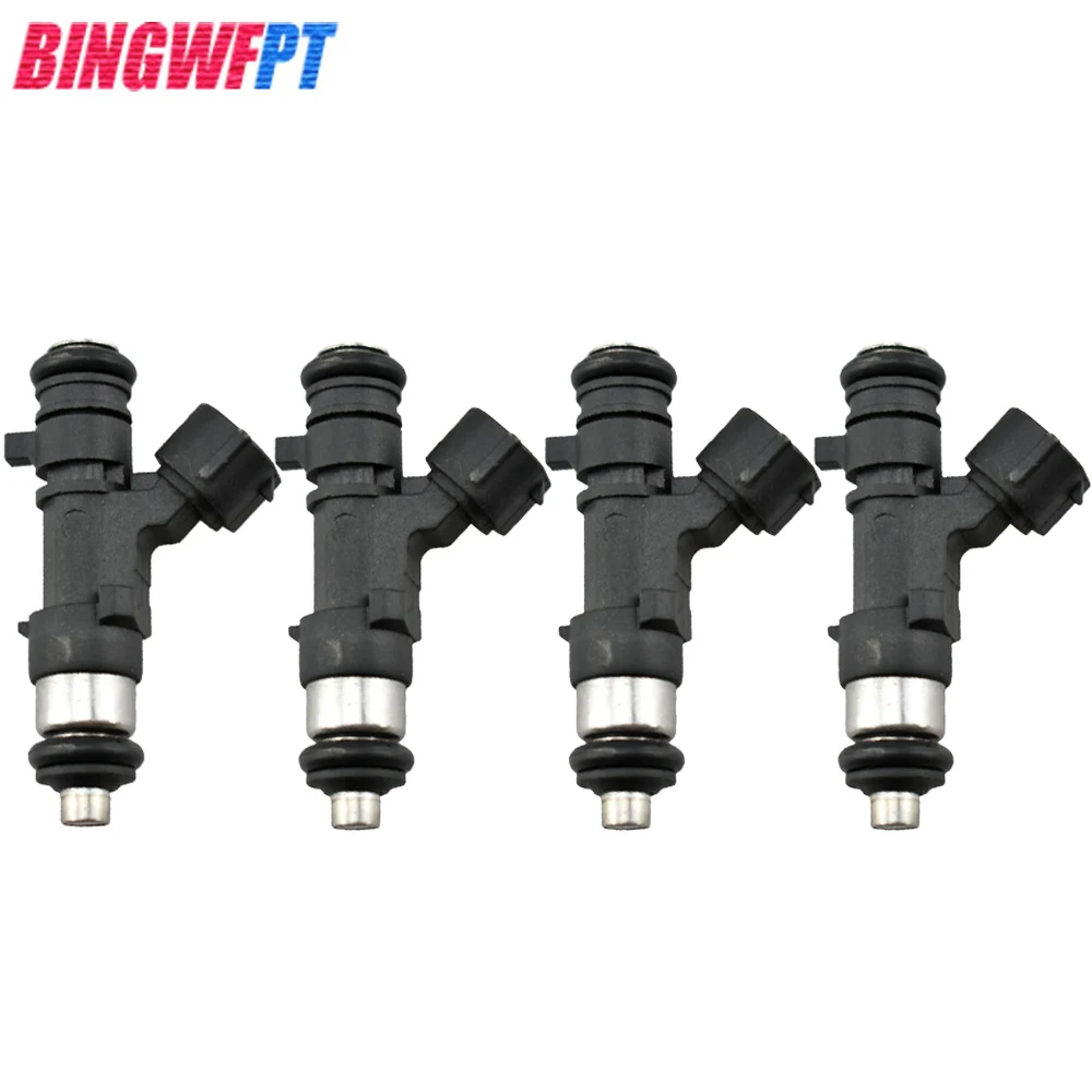 4PCS Fuel Injectors Nozzle 16600 7S000 0280158007 For Nissan Frontier 4
