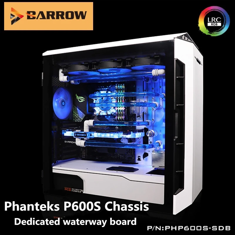 phanteks p600s water cooling