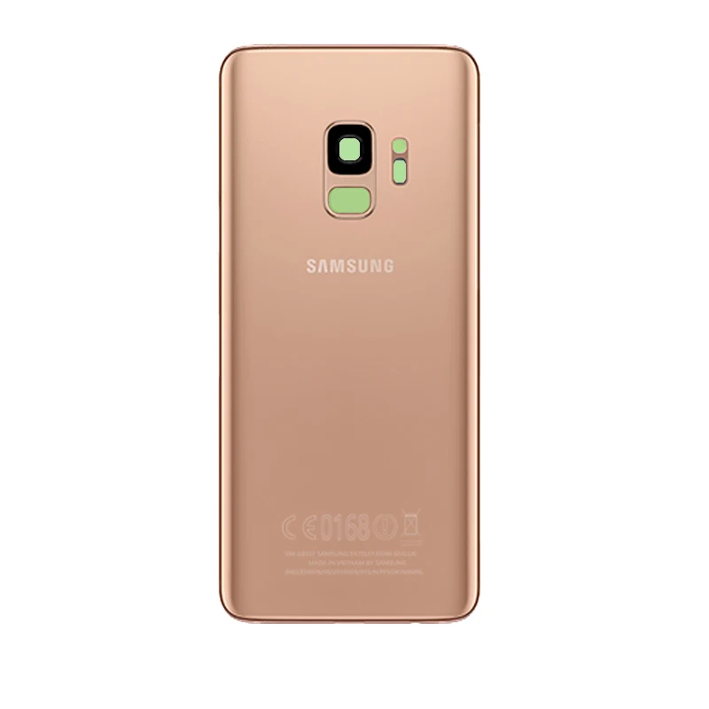 Оригинальное заднее стекло для SAMSUNG Galaxy S9 G960 G960F/S9 + Plus G965 G965F крышка батареи Корпус