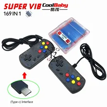 Mini TV Game Console Super VIB Vibration Retro Video Game Console Built-In 30 Vibration Games+139 classics Games