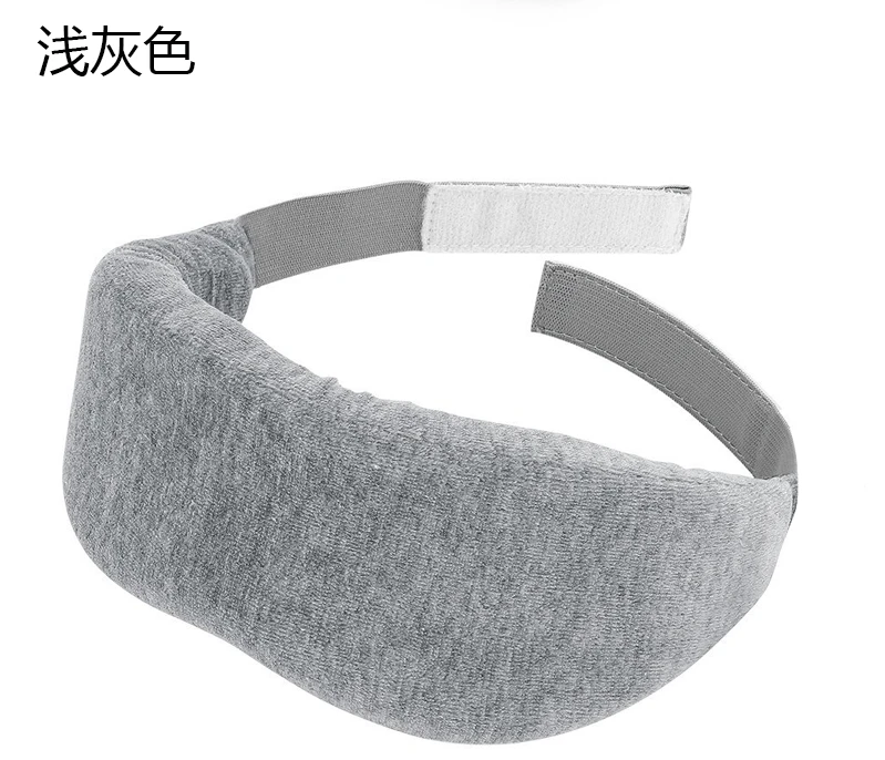 

Eyeshade 3D Memory Foam Sleep Eye Patch Aviation Eye Patch Lunch Break Travel Adjustable Protection Eye Patch Customizable