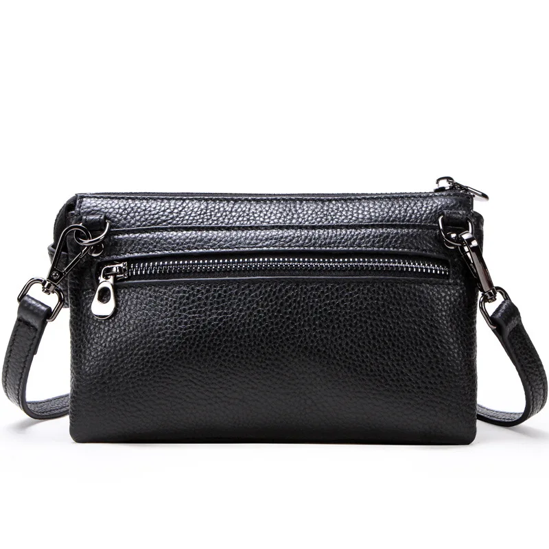 Brand New Genuine Leather Women's Shoulder Bags mobile phone Handbags Women Crossbody Bags Women Messenger Bags