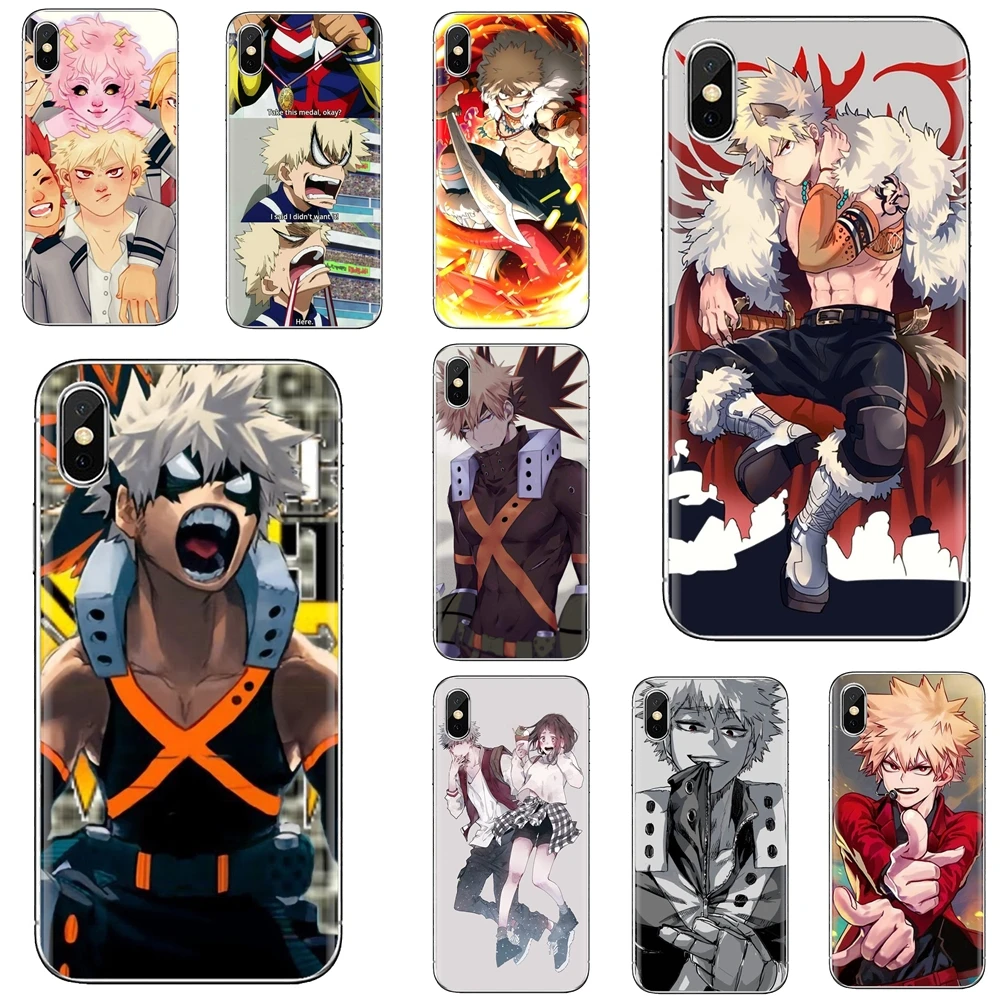 Силиконовый чехол Bakugou для Samsung Galaxy A10 A40 A50 A70 A3 A5 A7 A9 A8 A6 Plus 2018 2015 2016 2017 | Мобильные