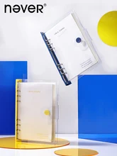 

Transparent Soft Cover Blue Notebook A5 Loose Leaf Notebook Agenda 2022 Planner 2022 Diary Note Book Planner A5 Monthly Planner