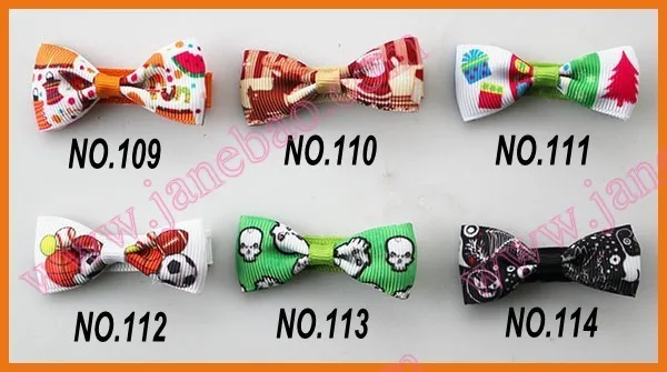 30 шт Новые 2 ''Мультяшные базовые банты для волос для девочек заколки для волос маленькие банты для волос