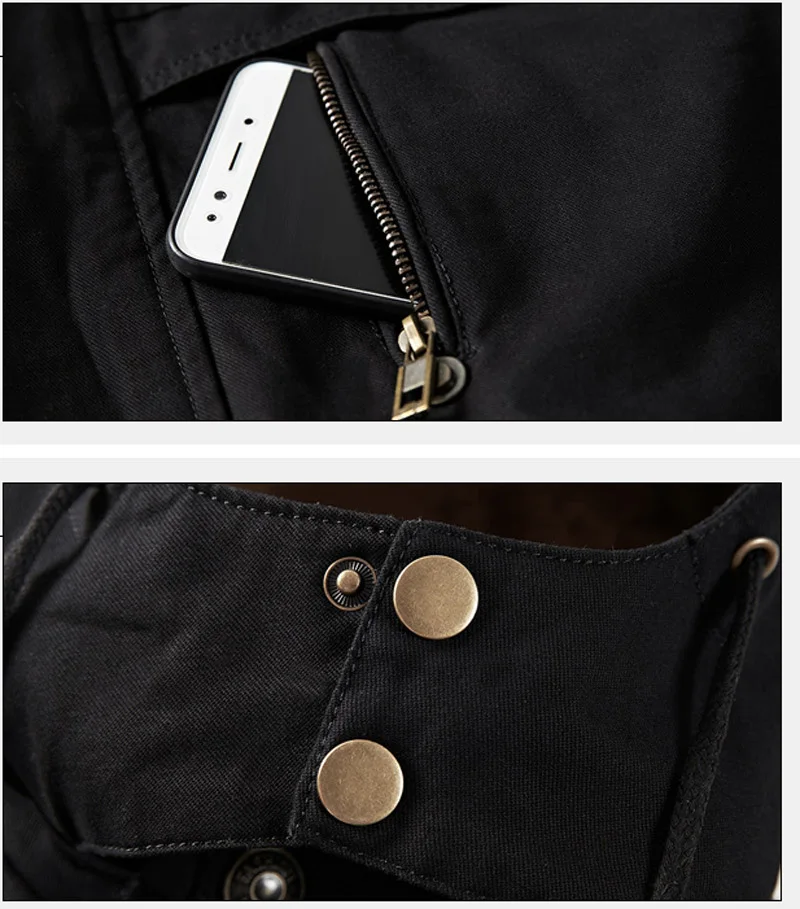 Kopen Nieuwe Militaire Dikke Warme man Jas Winter Parka Casual Katoen Gewatteerde Jas mannelijke Multi Pocket bont hoodies mannen jas parka Hombre