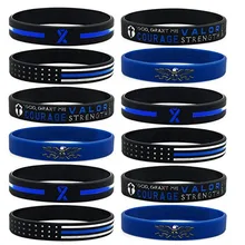 1 шт. тонкая Голубая линия Силиконовый браслет с молитвой полицейского американского флага, ювелирные изделия, подарок полицейским