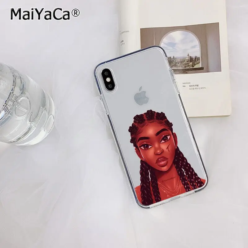 MaiYaCa Розовый сделать деньги не друзья каш черная голова девушка чехол для телефона для Apple iphone 11 pro 8 7 66S Plus X XS MAX 5S SE XR - Цвет: A13