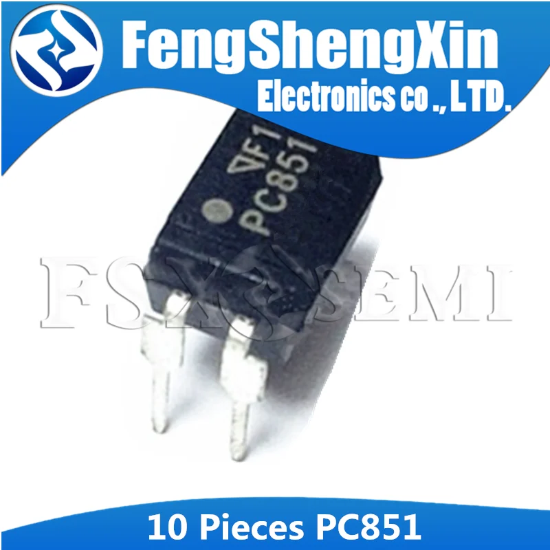 10 шт. PC851 DIP-4 PC851XNNSZ0F DIP PC851XJ0000F DIP4 высокий коллектор-эмиттер типа напряжения