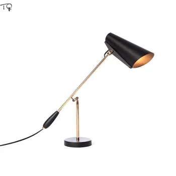 Kaufen Nordic Kreative Designer Kunst Dekorative Tisch Lampe Moderne Studie Lesen Büro Led Schreibtisch Lampe Nacht Schlafzimmer Wohnzimmer Studio