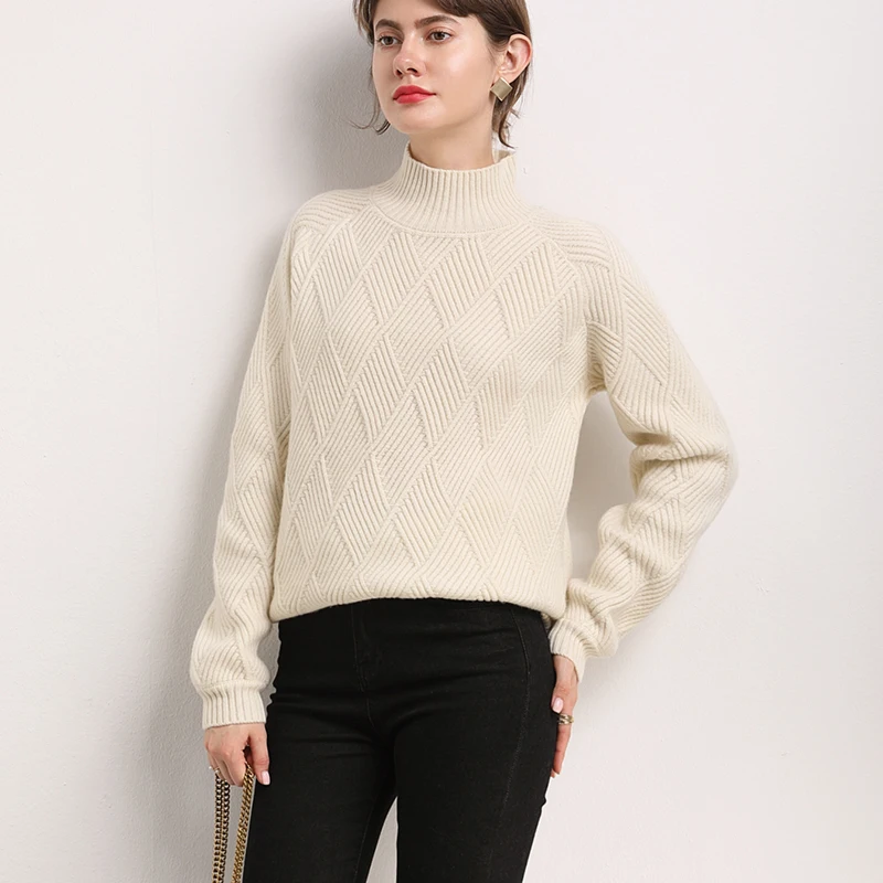 BARESKIY   20 autumn/winter 100% pure wool sweater