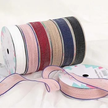 

Ribbons for Decoration Cintas Para Lazos Ribbon with Print Wired Fitas De Cetim Linten Noeud Voiture Mariage Jute Cinta Tela