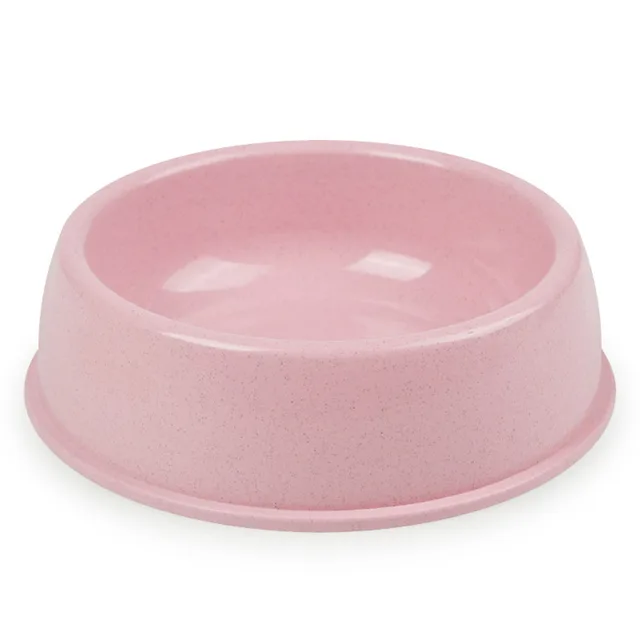 Pet Dog Food Bowl Cat Water Feeding Bowl Durable Thicken Plastic Wheat Stalk Feeder Bowls for Small Medium Dogs Puppy Products 3
