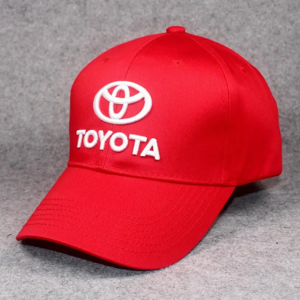 Уличная Кепка Snapback с 3D вышитым логотипом автомобиля, спортивная гоночная Кепка для папы, женская, унисекс, регулируемая, черная, красная, хип-хоп бейсболка, Мужская