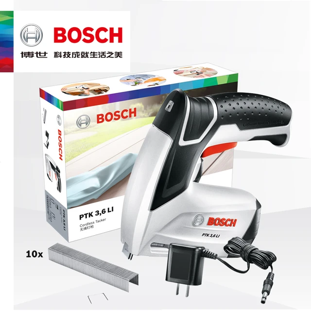 Bosch Agrafeuse sans fil PTK 3.6 LI