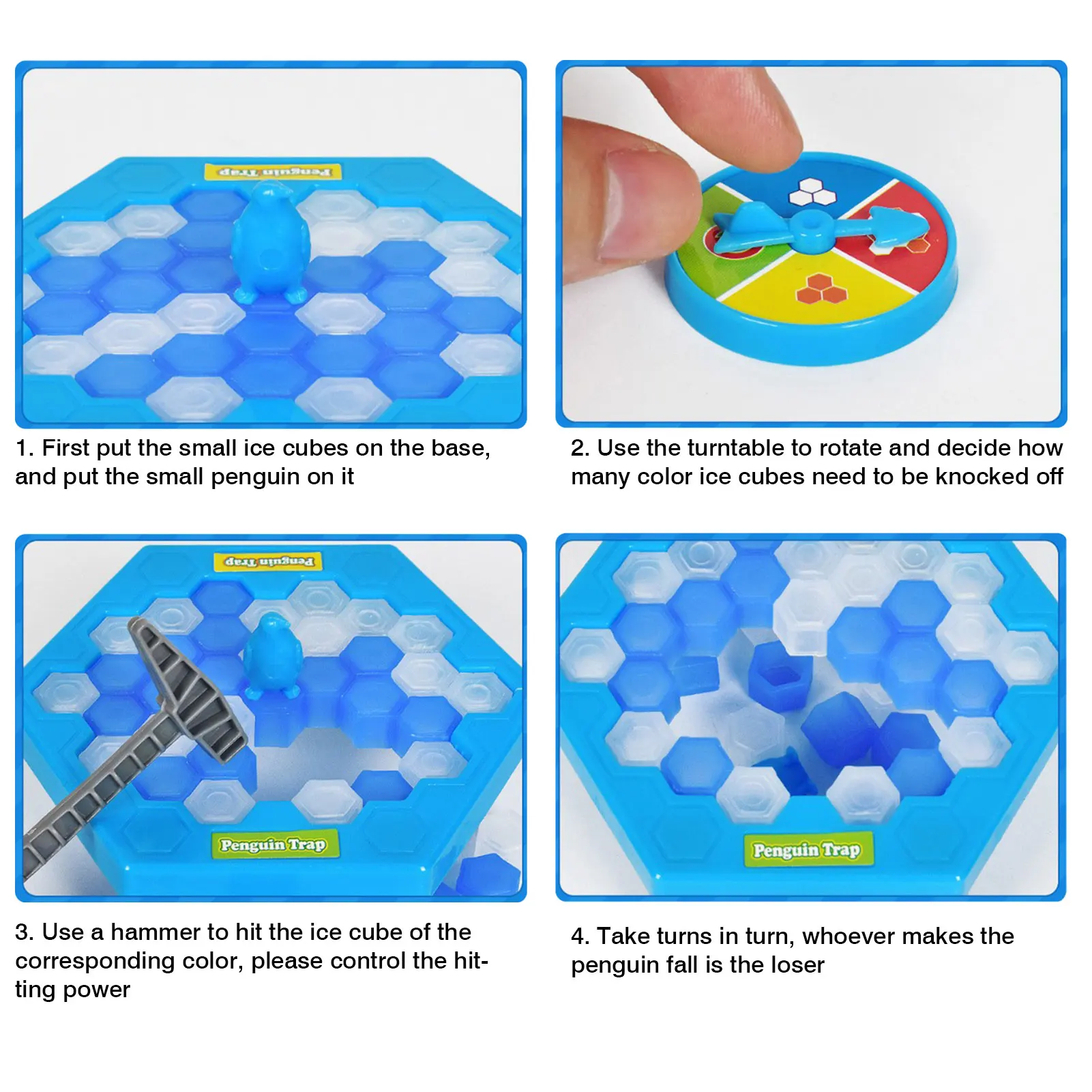 Penguin Trap Interactive Board Game for Kids