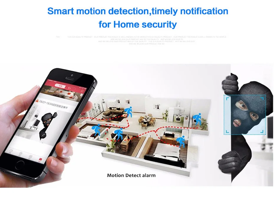 Мини-камера домашней безопасности, WiFi, ночное видение, 1080 P, беспроводная камера наблюдения, удаленный монитор, приложение для телефона, DVR видеокамера