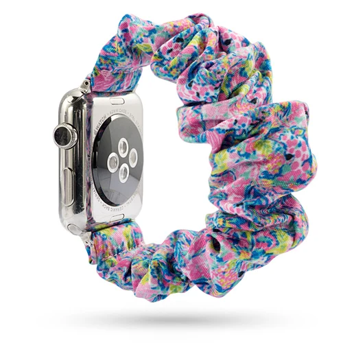color18 Ремешок для Apple watch band 5 4 44 мм 40 мм Женский эластичный браслет наручный ремень iwatch correa 4 3 2 ремешок 42 мм 38 мм аксессуары для часов - Цвет ремешка: color18