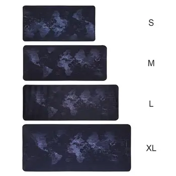 

Large Gaming Mouse Pad Practical Operation Simple Conveninently World Map Mousepad Anti-slip Natural Rubber Mouse Mat Pad