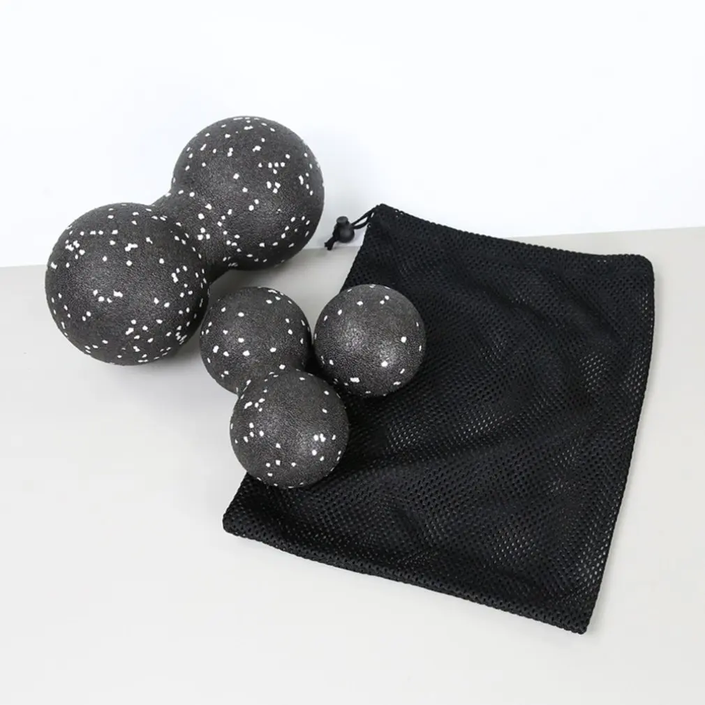 

Double Massage Ball Set EPP Lacrosse Myofascial Ball Lightweight Fitness Body Fascia Massage Yoga Exercise Relieve Pain