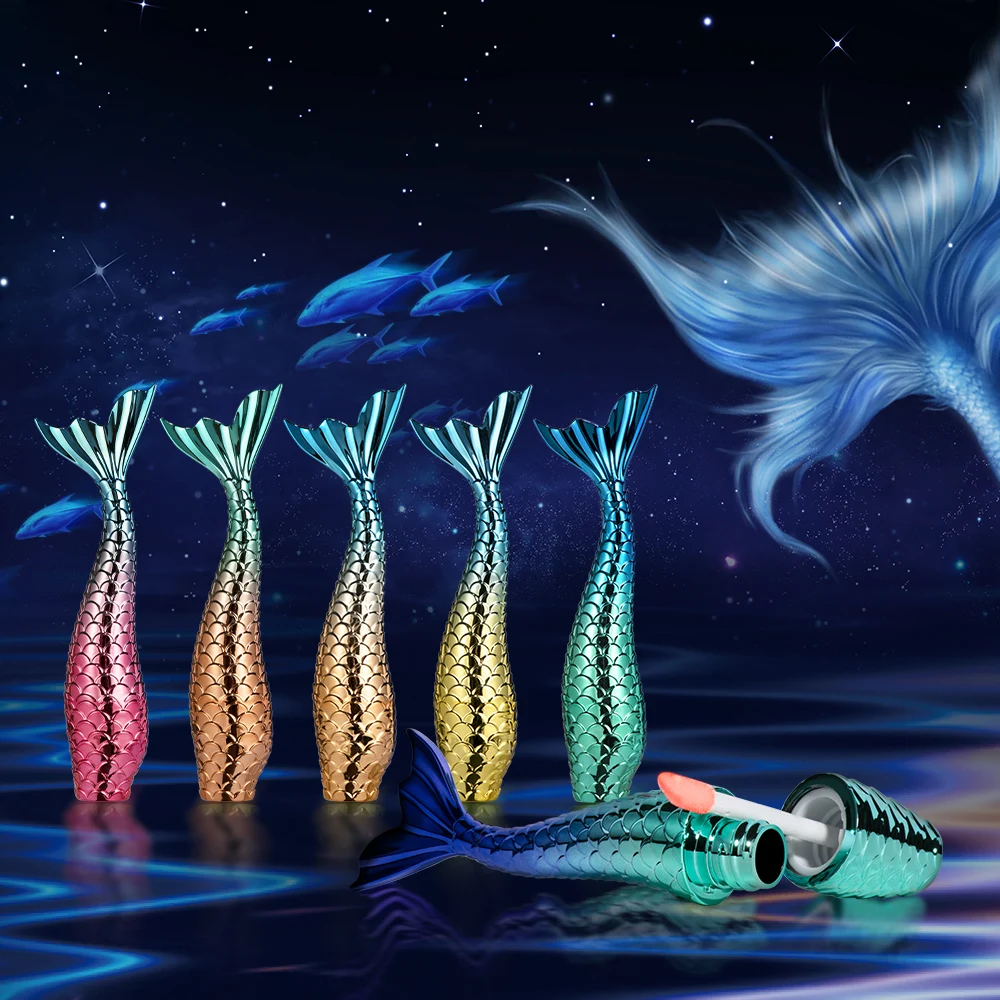 Русалка блеск для губ телесный матовый бархат жидкая губная помада