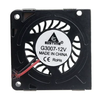 Price 100PCS Gdstime DC 12V 30x30x7mm 30mm Minin Blower Cooler Fan 3007 3CM Mini 2P Cooling Fan