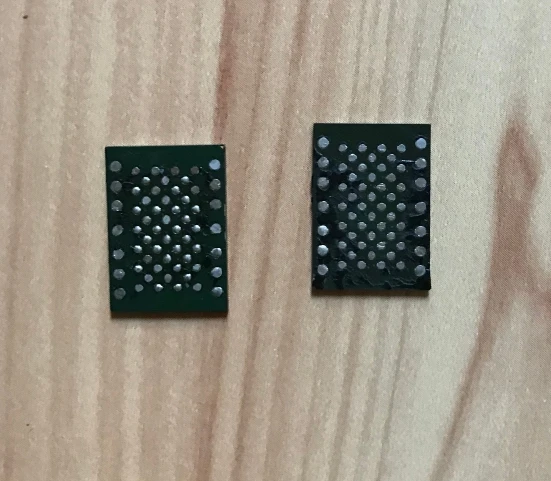 3 шт. для iPhone 6 6g 6P Plus 4 7 5 дюйма 16 ГБ 32 NAND флэш-память IC Hardisk HDD чип удалить старый iCloud