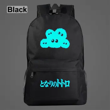 

Cute Luminous Cartoon Anime My Neighbor Totoro Galaxy Plaid Children School bag Teenagers Student Schoolbags Women Men Backpack