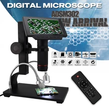 ADSM302 высокое расстояние до объекта цифровой USB микроскоп для инструментов для ремонта мобильных телефонов, паяльный инструмент SMD измерительный ремонтный