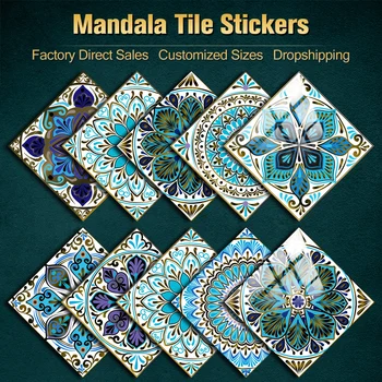Mandala Tile Wall Stickers 1