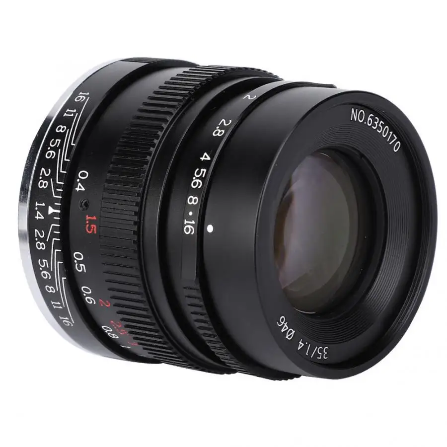 7 ремесленников 35 мм F1.4 полная Рамка для всех серий для E-mount FX-mount камер A7 A7II A7R A7RII A7S A6500 A6300 A6000 A5100A5000