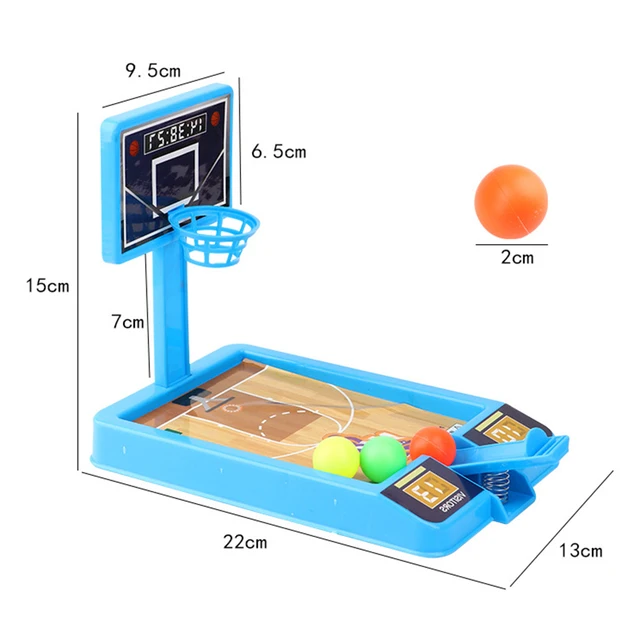 Funny Mini Catapult Basketball Game Desktop Decompression Toy Interactive Parent-children Finger shooting Kid Educational Gift 6