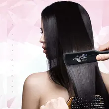 Мини легкая портативная Удобная прямая Плойка для волос двойного назначения Керамическая ионная Перми электрическая шина прямая палка для волос