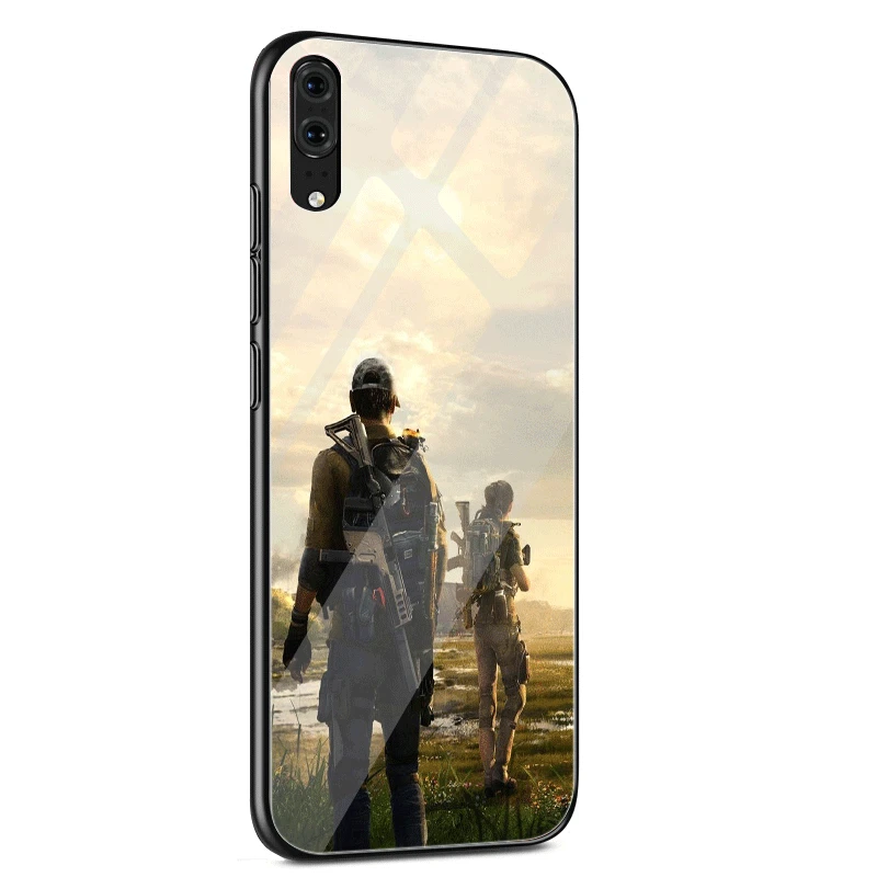 Стеклянный чехол для huawei P30 P20 P10 Y9 Y6 mate 20 Pro Lite P Smart Honor 7A 8X9 10 Крышка подвеска Tom clancys - Цвет: G7