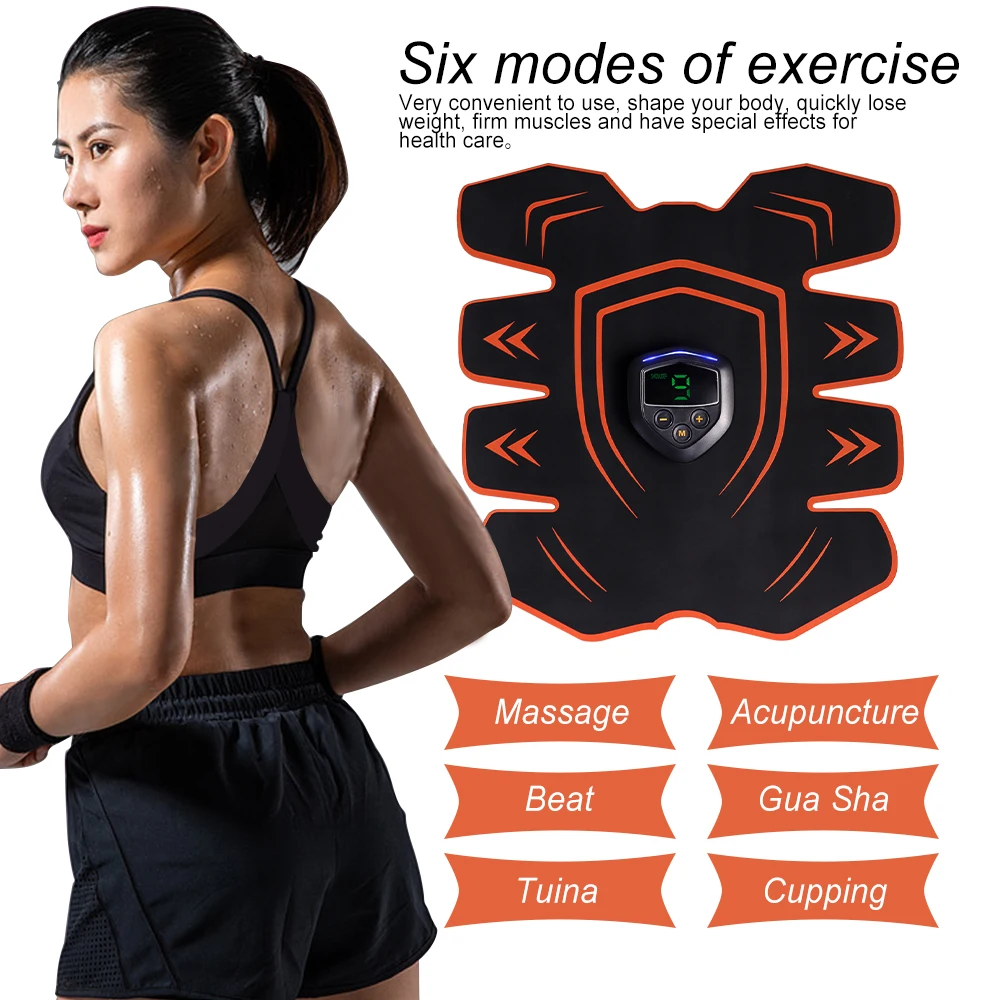 Masseur Abdominal électrique Sans Fil – 4 Modes De Massage, Brûle-graisses, Soulage Ballonnements - 9