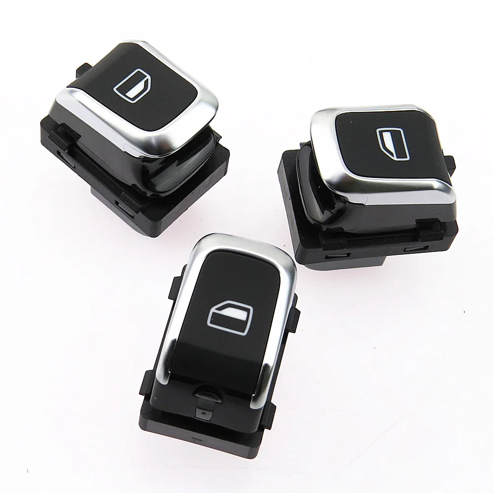 SCJYRXS 3 шт. кнопка управления стеклоподъемником для A6 Allroad A8 S8 RS6 RSQ3 S6 Q3 RS7 8KD 959 855