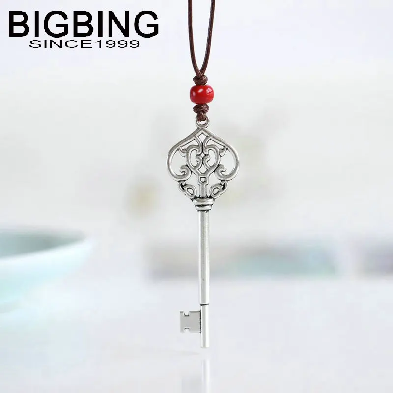 C033 BIGBING ювелирные изделия Модные керамические ключи ручного вязания ожерелье высокое качество никель