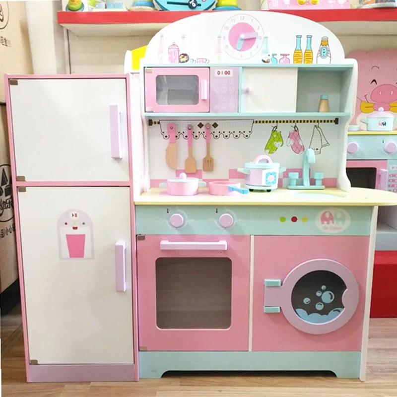 girls wooden kitchen